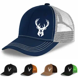 Deer Buck and Antlers Collection Adjustable Baseball Cap Summer for Men Women Teens Versatile and Breathable Perfect for All Seasons