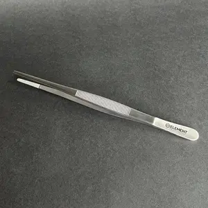 Element Knife Company Stainless Steel Straight Plating Tweezer - 20cm