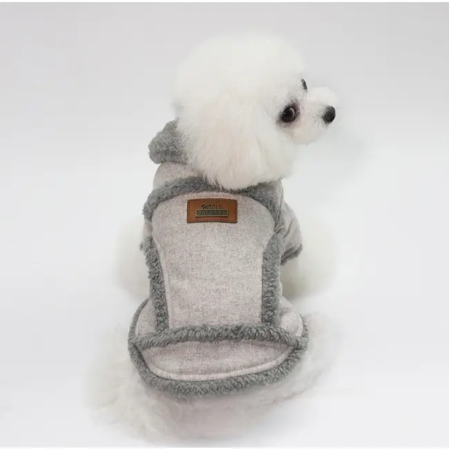 Fleece Lined Jacket For Small Dogs & Cats