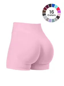 Women's Seamless Lift Shaping Fitness Shorts, Comfortable Gym Wear, Enhance Flexibility, Perfect Fit for Workout & Sports Clothing, High Waist Shorts