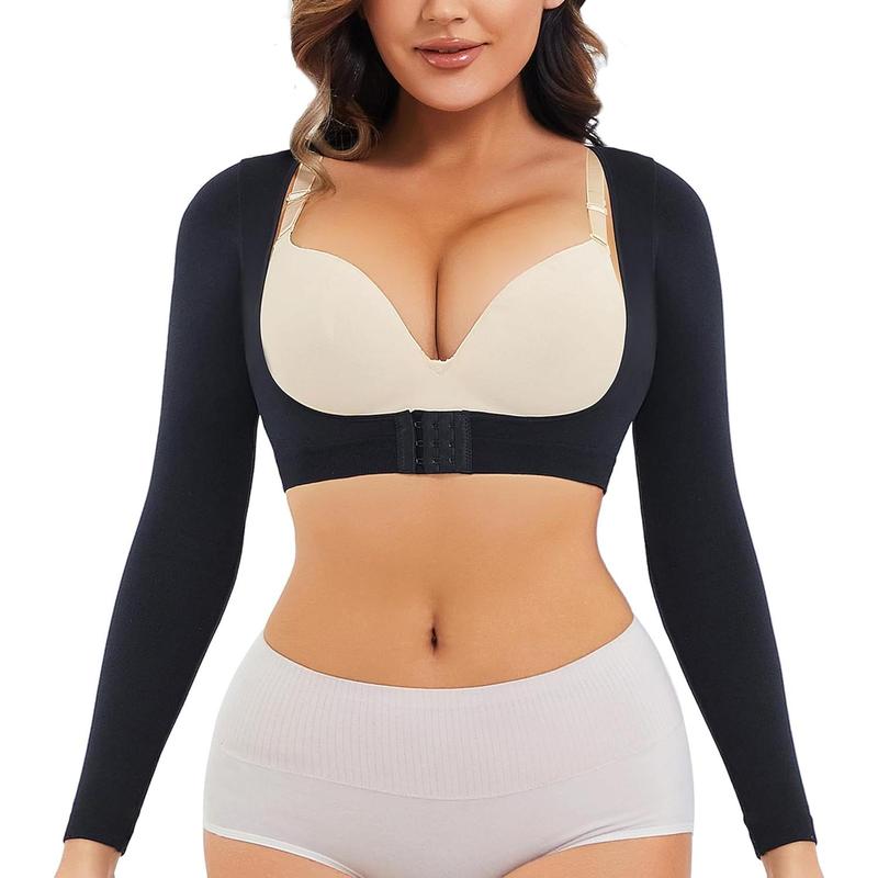 Sports & Outdoor Upper Arm Shaper for Women Faja Post Surgery Slimming Compression Sleeves Shapewear Tops Clothes Womenswear Belly Control Bodysuit Gamis Basic Minimalist