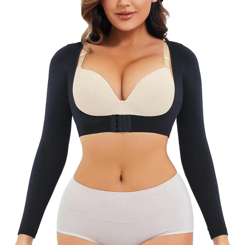 Sports & Outdoor Upper Arm Shaper for Women Faja Post Surgery Slimming Compression Sleeves Shapewear Tops Clothes Womenswear Belly Control Bodysuit Gamis Basic Minimalist