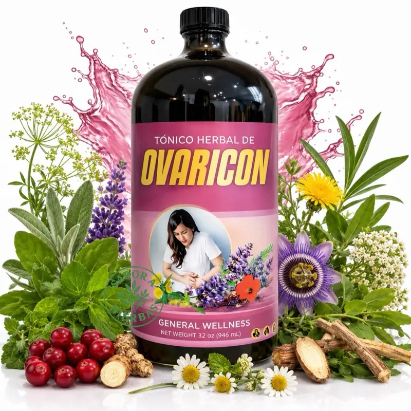 Ovarivon Herbal Botanical Tonic, 32 oz