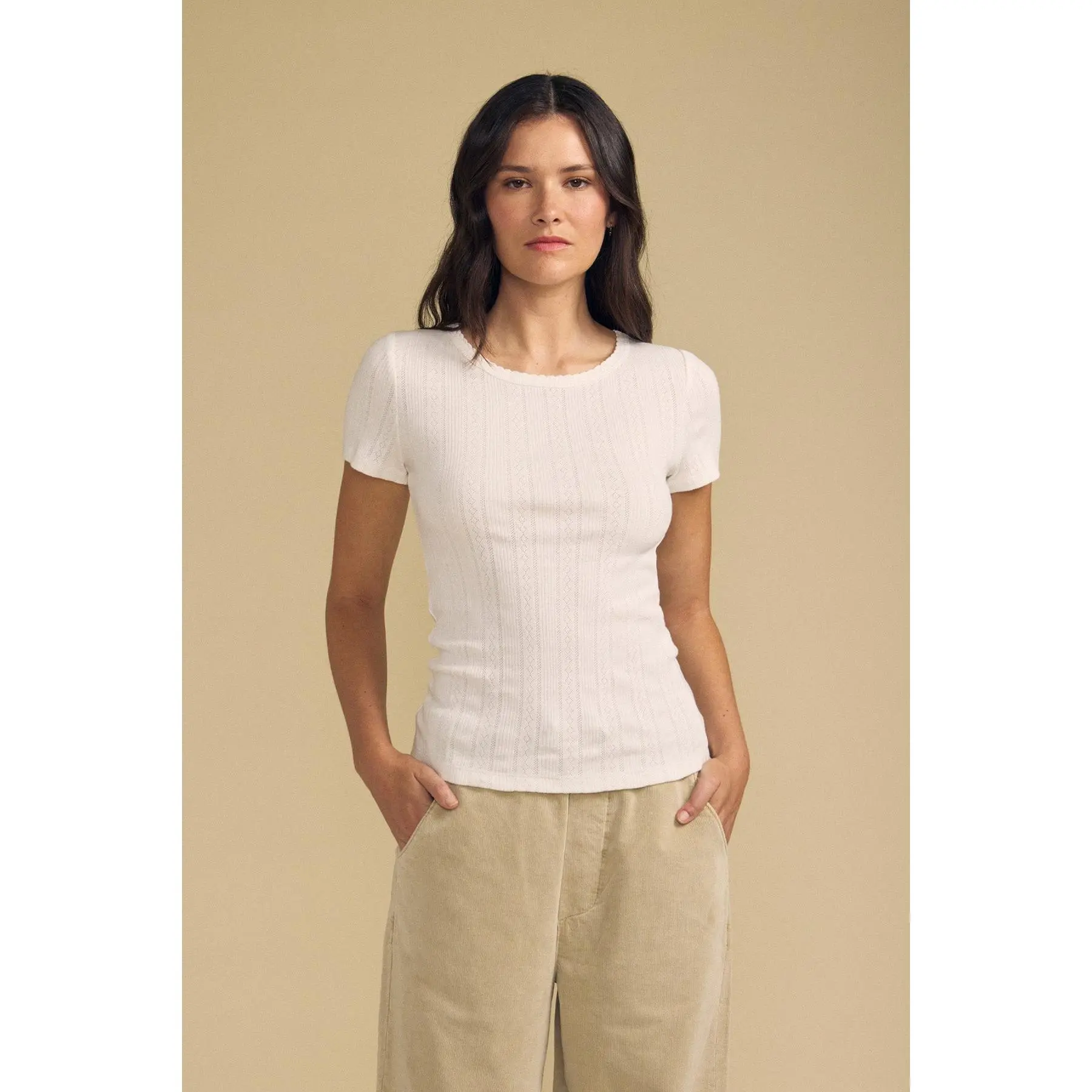 LENA POINTELLE TEE