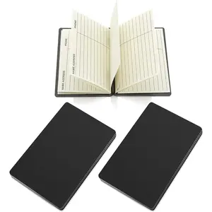 Magnetic Address Book - Tiny Pocket Phone Number Book - Wallet Size, 21 Pages, 9 Lines - Keep Contact Info Handy All Time, Set of 2