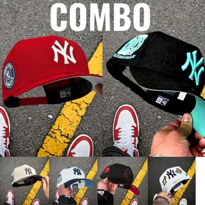 BUY 2 GET 1 FREE | MLB New Era LA Dodgers Yankees Adjustable Snapback Hat – 9FORTY 59FIFTY Baseball Cap for Men & Women, Retro Urban Street Fashion, Premium Cotton Construction, Casual Sport Style