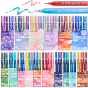 Glitter Gel Pen Super Flasheffec, Vivid Color Variety Sparkle Gel Pens for Adult Coloring Books Drawing Doodling, 1.0mm Coloring Pens for Adults DIY Birthday Cards Drawing Art Markers Pen
