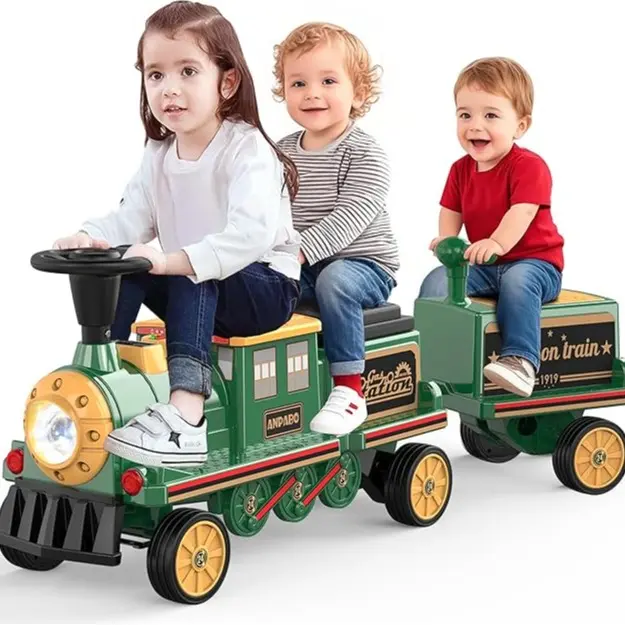 Green- train+green carriage