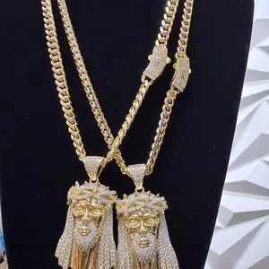 14k Gold Bonded Pendant Necklace and Pendant set