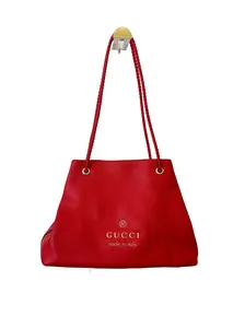 Pre-owned GUCCI leather Tote Bags Gifford Tote Red