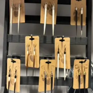 Porcupine Quill Earrings From Bonnie and Clyde African Crested Porcupines