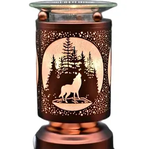 Wolf Electric Touch Wax Warmer! Tart Warmer! Fragrance Oil Burner Decor Gift Ornaments Room Decoration Pack