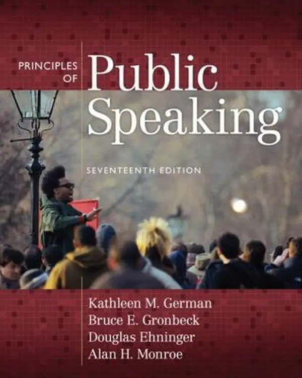 USED-Principles of Public Speaking (17th Edition) by Kathleen M. German (Paperback)
