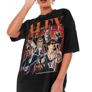 Vintage Alex Turner T-shirts For Fans Of The Vocalist Singer - Retro 90s Tshirt