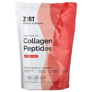 Zint Pure Grass-Fed Collagen Peptides, Unflavored, 32 oz (907 g)