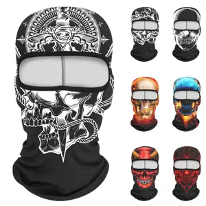 Sunscreen Breathable Cycling Mask | Motorcycle Balaclava Hat | Summer Outdoor Sports Headband | Full Balaclava