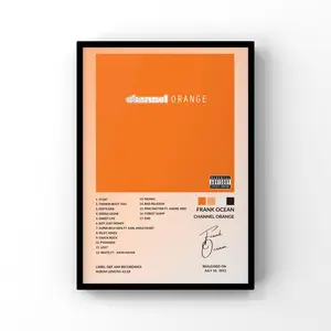 Channel Orange Album | Album Cover Poster | Music gift | Music Wall Decor | Digital