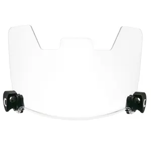 Cannon Sports Football Visor - Flat Lens Technology, Anti-Fog, UV Protection & Scratch-Resistant - Fits Adult & Large Youth Football Helmets (Clear)