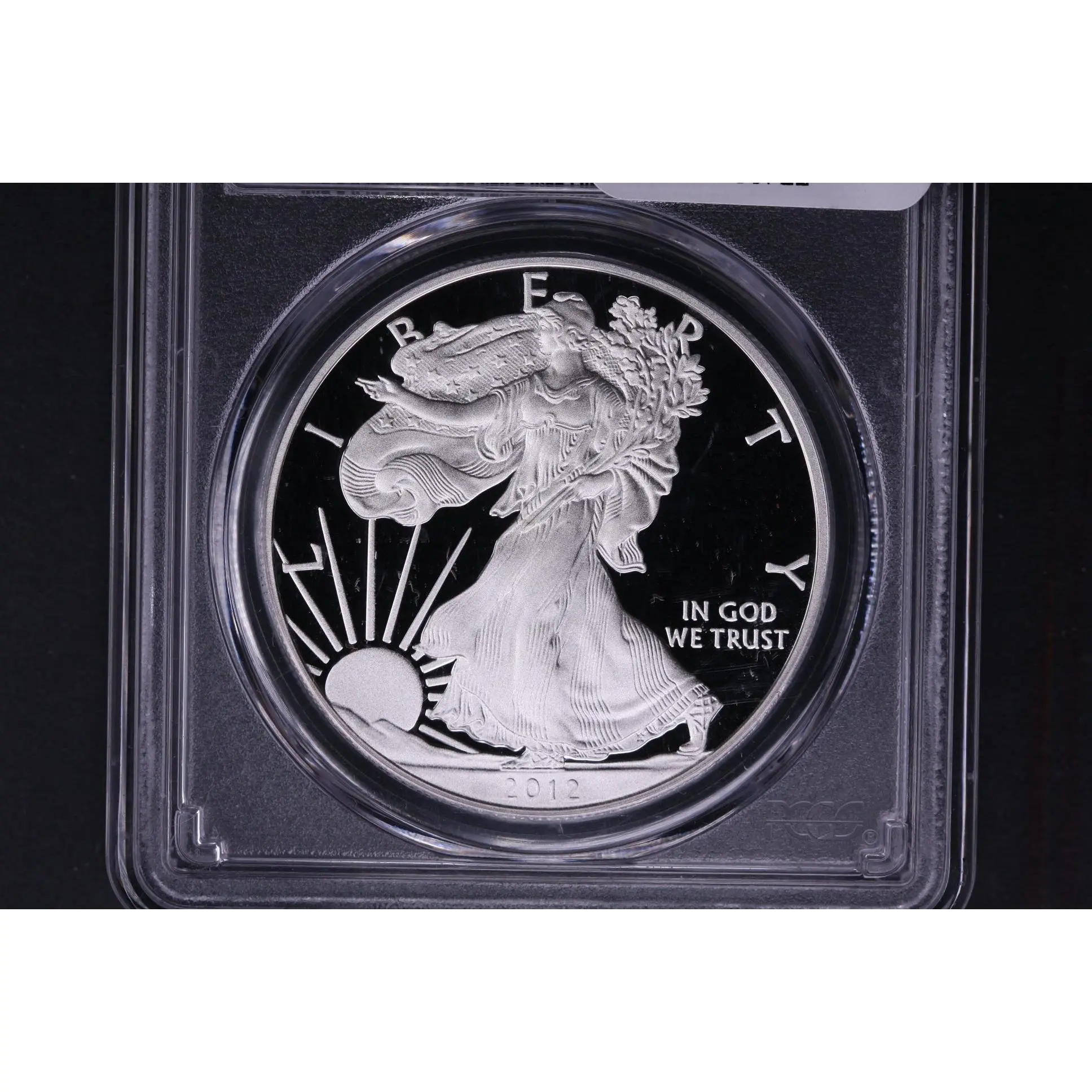 2012-W Silver Eagle $1. PCGS Graded PR-70 DCAM.  Store #AE0442
