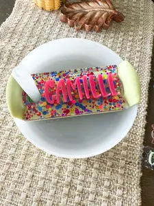 Birthday Glitter Personalized Acrylic Nameplate