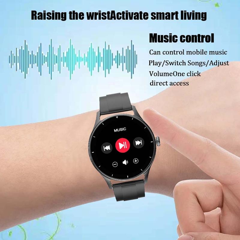 New 2026 Fashion Smart Watch Screen 1.53 Inch HD Holiday Gift for Men Women Bt-compatible Phone Call Health Tracker Sports Mode Notification Reminder
