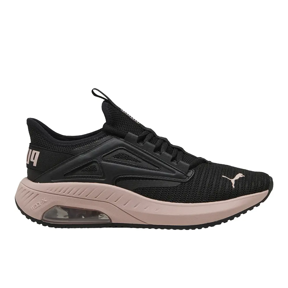 PUMA Womens X-Cell Ayro Lace Up Sneakers Shoes - Black