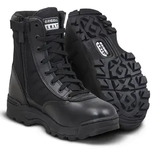 Original SWAT Classic 9 Black Side-Zip Boots