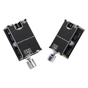 2Pack ZK-1001B  Amplifier Board, 100W Mono AMP TWS Mini Audio Power Amplifier Module with Box Matching for  Speaker System, /AUX/USB Input, APP Control DC 7-24V