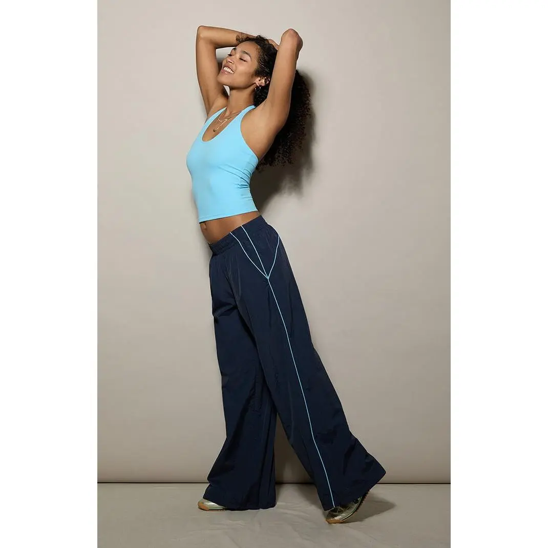 Pacsun Women's Nylon Baggy Track Pants