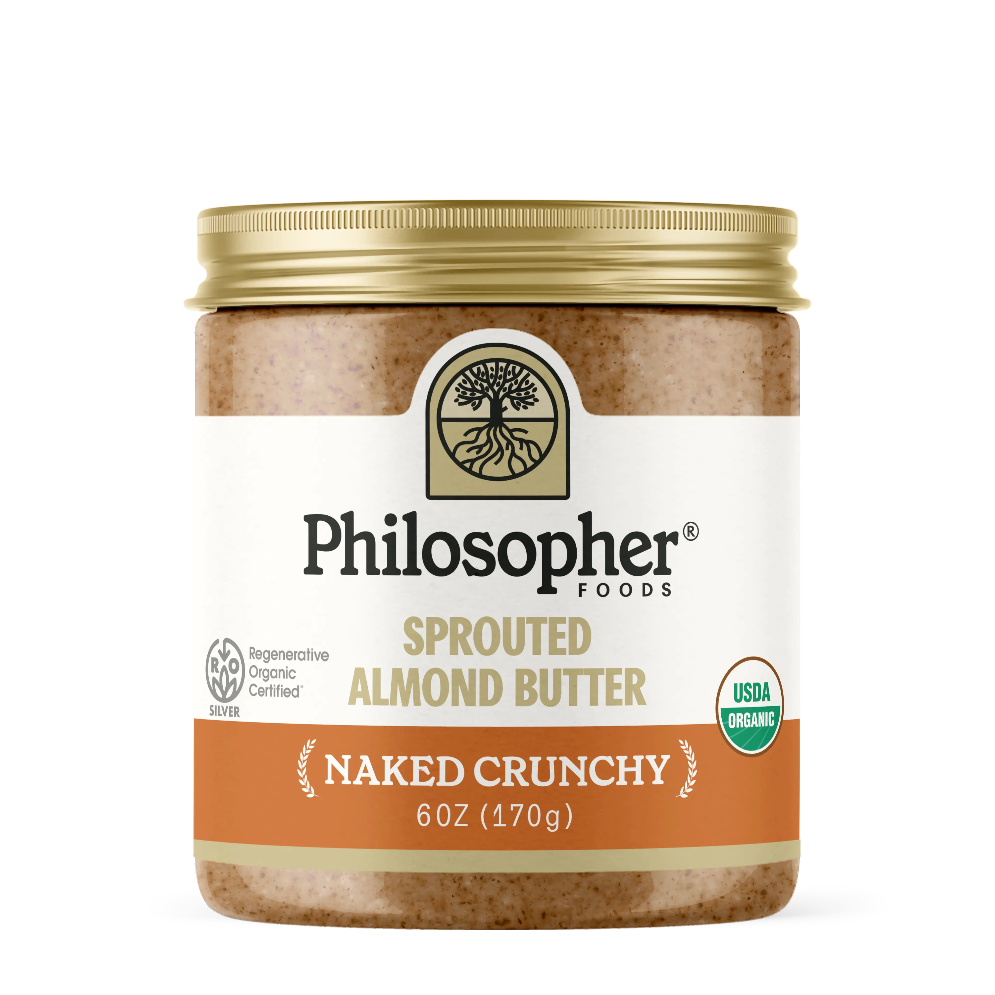 Naked Crunchy Sprouted Almond Butter