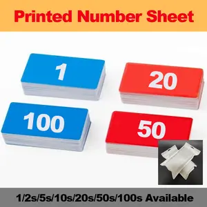 Custom Printed Number Cards Number Sheets For Math Calculation Student Children Math Counting Toys Calculation Math Toys