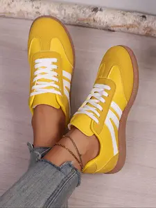 Comfortable Lightweight Lace-Up Shoes, Training Sneakers, Casual Fashion Sports Shoes, Outdoor Running Shoes for Women, Sporty Running Shoes, All Seasons