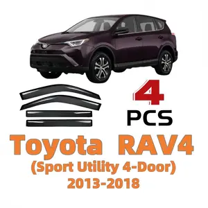 for 2013-2018 Toyota RAV-4 Window Visor/WeatherShield/Rain Visor