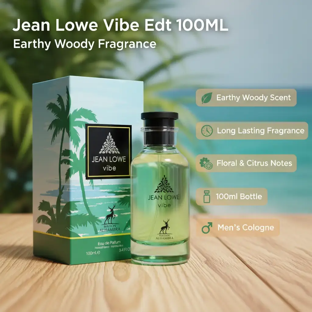 MAISON ALHAMBRA Jean Lowe Vibe Eau de Parfum (EDP) - 100ml Men's