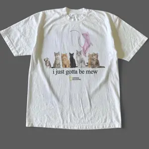 National Geographic Gildan Men's and Women's T-shirt, National Geographic cat  i just gotta be mew  tee, Animal tee, Y2k Unisex Graphic Tees Gothic Grunge Emo Scene Amity Affliction Style Clothes Menswear Womenswear Streetwear