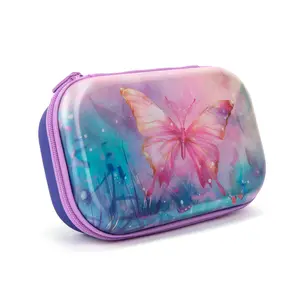 ZIPIT 3D Lenticular Pencil Box – Eye-Catching Stationery Case for Kids | Fun School Supplies Organizer with Cool Animated Designs