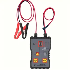 2026 New 12V Car Fuel Injector Tester & Cleaner – Heavy-Duty PVC, 4 Pulse Settings (with Cable Length Reference), Universal Diagnostic Light, Fuel Injector Test & Clean Kit