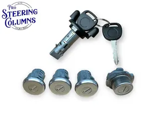 01-05 GM Astro Safari Ignition & 4 Door Lock Cylinder Set 2 Keys Matched New