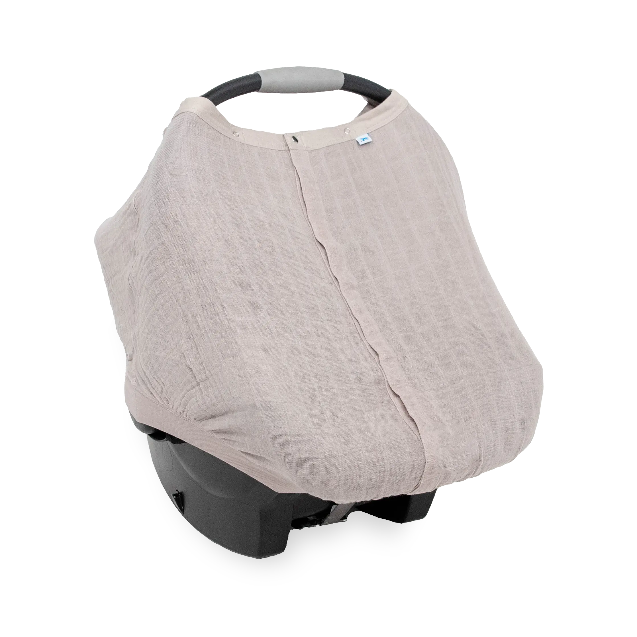 Cotton Muslin Car Seat Canopy - Porpoise