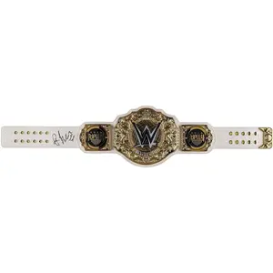 Rhea Ripley WWE Autographed Women's World Championship Replica Title Belt with Talent Side Plates - Fanatics Authentic Certified