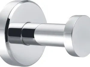 symmons Bathroom Towel Hook Polished Chrome, SUS 304 Stainless Steel Robe Coat Hook Hanging for Restroom Kitchen Garage Wall Mounted