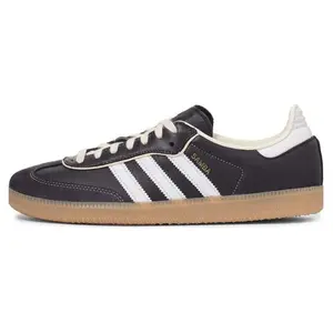 Adidas Originals Samba OG Low Top Sneakers for Men and Women – Soft Upper, Comfortable Fit, Black and White Verifiable, with credentials and supporting global authentication