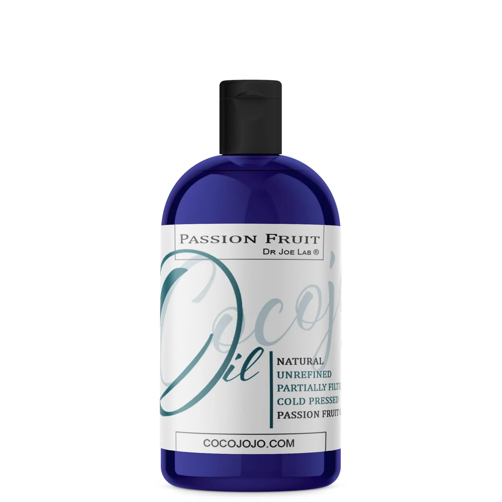 Dr Joe Lab Passion Fruit Oil 16 oz Pure Natural Cold Pressed Unrefined Extra Virgin Partially Filtered Maracuja Oil- for Hair Skin Body Nail and Beard - Moisturizes, Soothes, Hydrates, & Nourishes
