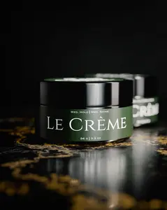 Styling Hair Cream with Leave-In Conditioner: Cellular Longevity by Celest Hair with Rosemary, Clove, and Peppermint Smooth Clay