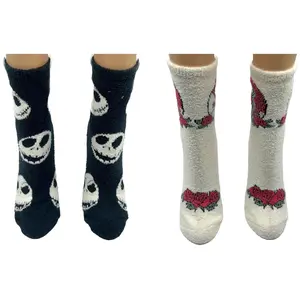 Nightmare Before Christmas Ladies' Set of 2 Cozy Crew Socks