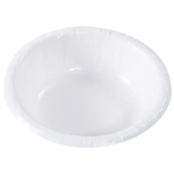Partners Brand PW122 20 oz Heavy-Duty White Paper Bowls