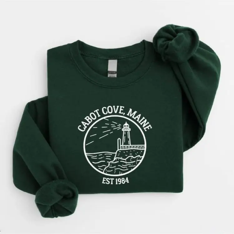 Cabot Cove Maine Sweatshirt, Cabot Cove Est 1984, Murder She Wrote Shirt, Murder Mysteries Shirt, Adventure Awaits, Adventure Time