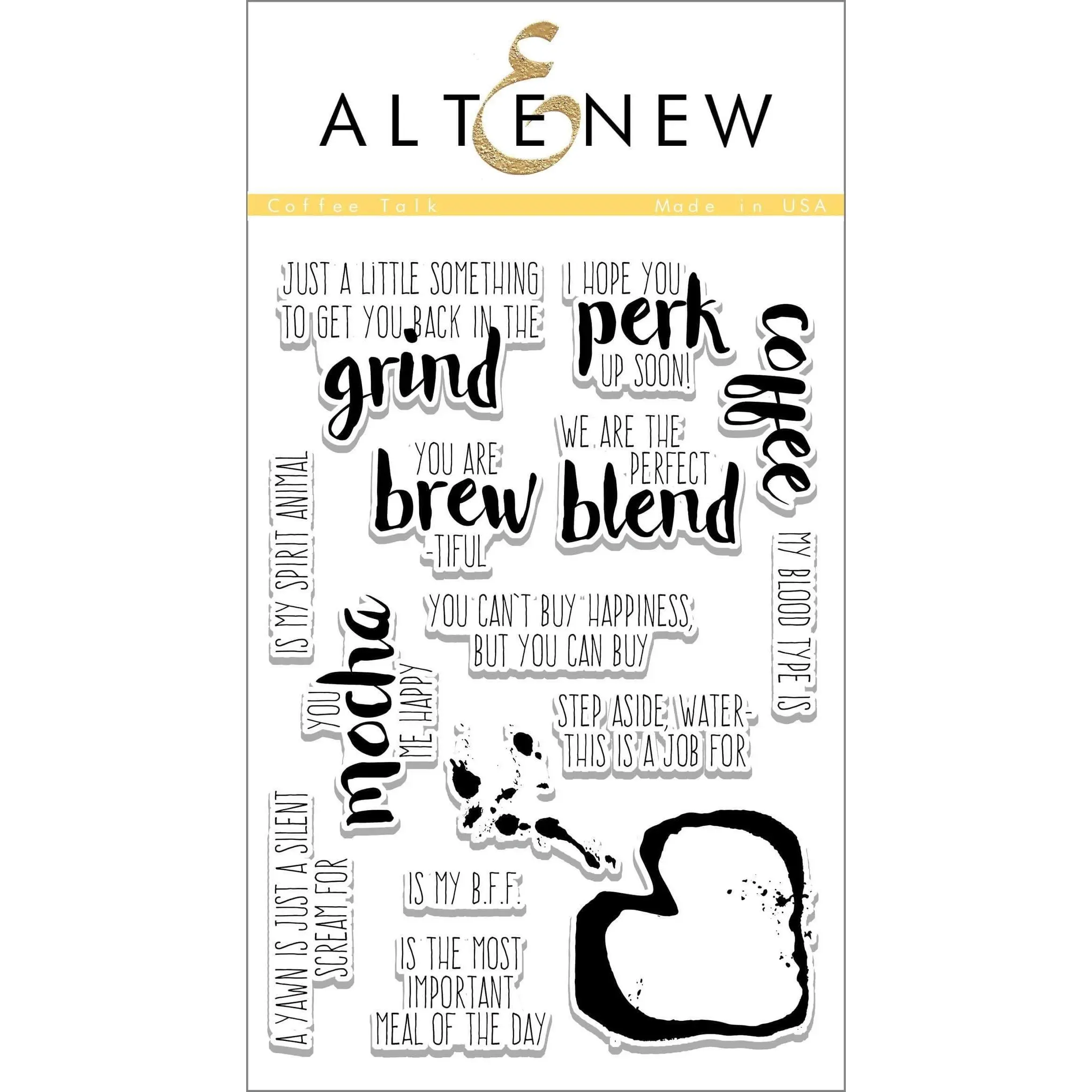 Coffee Talk Stamp Set