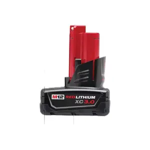 M12 12-Volt Lithium-Ion XC Extended Capacity 3.0 Ah Battery for Efficient Power
