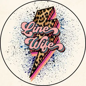 LineWife sticker 3x3